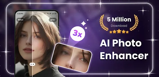 AI Photo Enhancer & AI Studio background