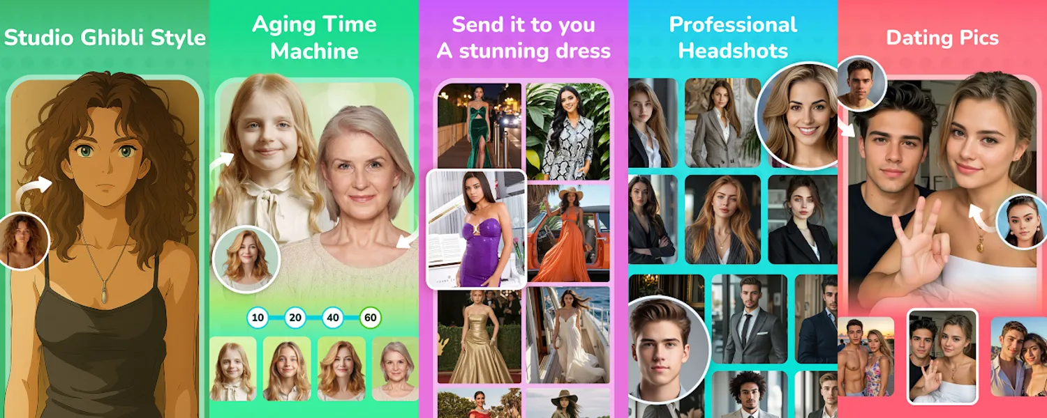 Dressup: AI photo Editor & Art screenshots
