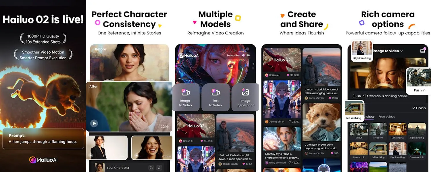 Hailuo AI: AI Video Generator screenshots