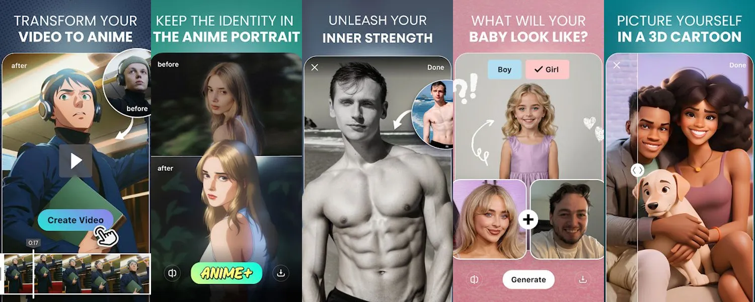 Oji: AI Avatar Photo Generator screenshots