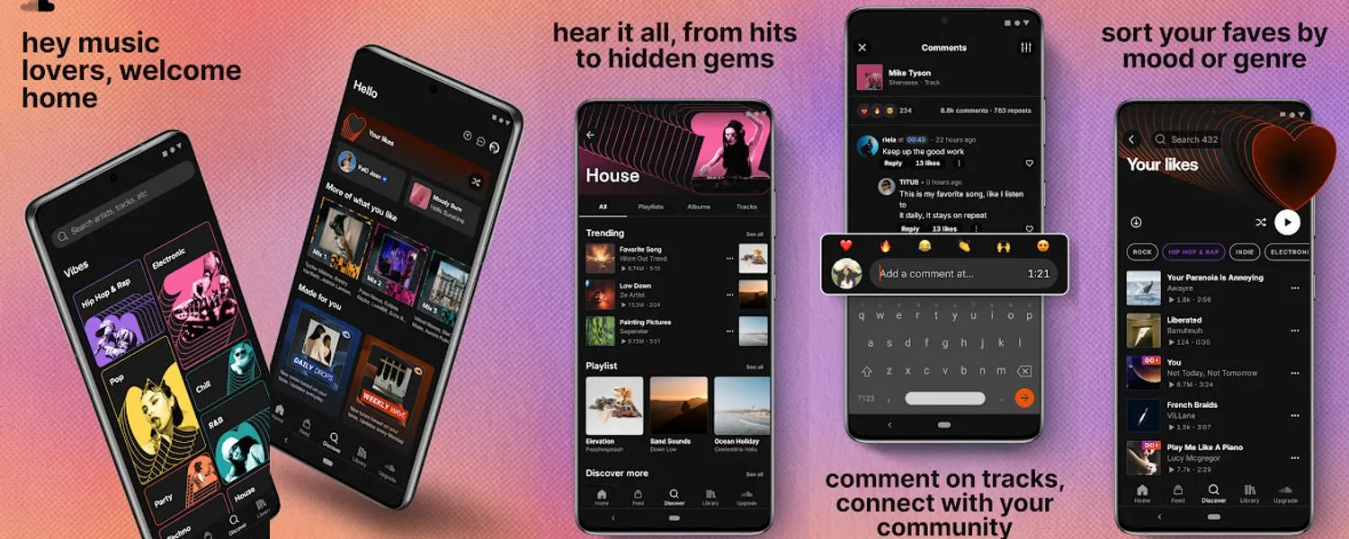 SoundCloud: The Music You Love screenshots